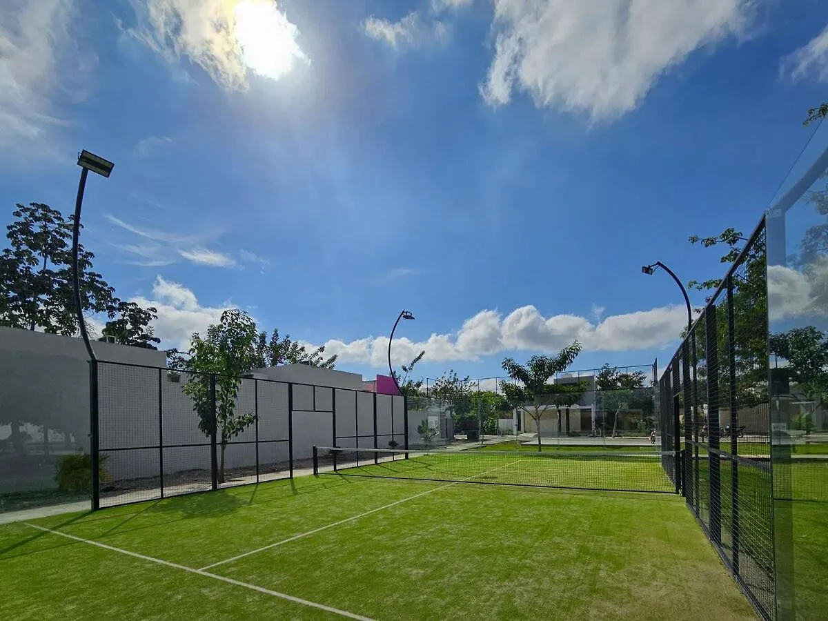 New Bamboo Casa Azul Pool Paddle Tennis And Soccer Mérida 0*,